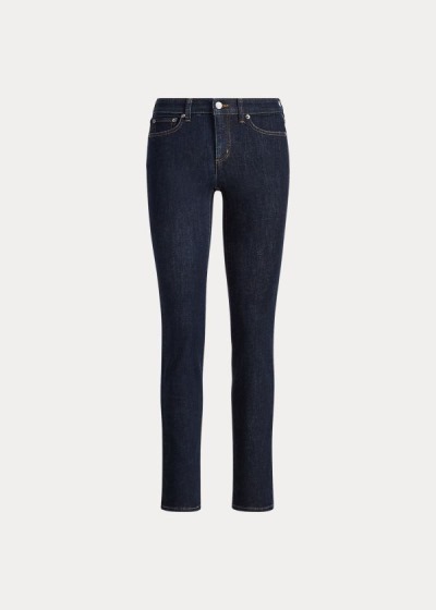 Jeans Ralph Lauren Mujer Azul Marino Azules - Premier Straight - EZVYX9170